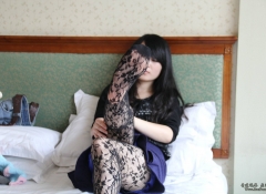 【青莲出品/VIP独享】冰美人媛媛首次尝试狂野印花网袜系列风格套图版（4）